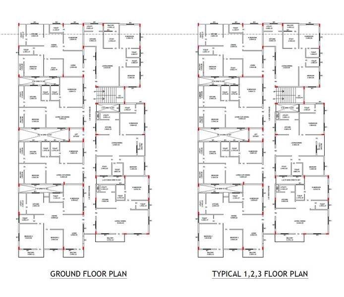SRS Sunrise Floor Plans