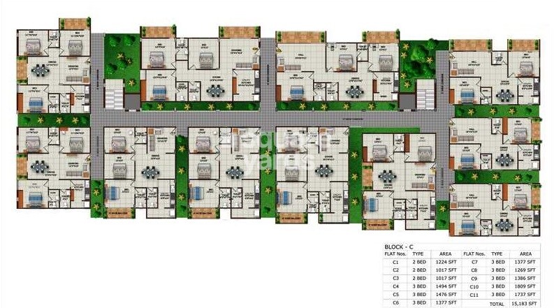 Sruthika Springfields Master Plan 1