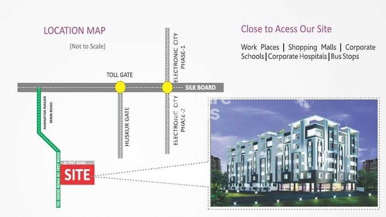 SS Brundavanam Apartment Location Image
