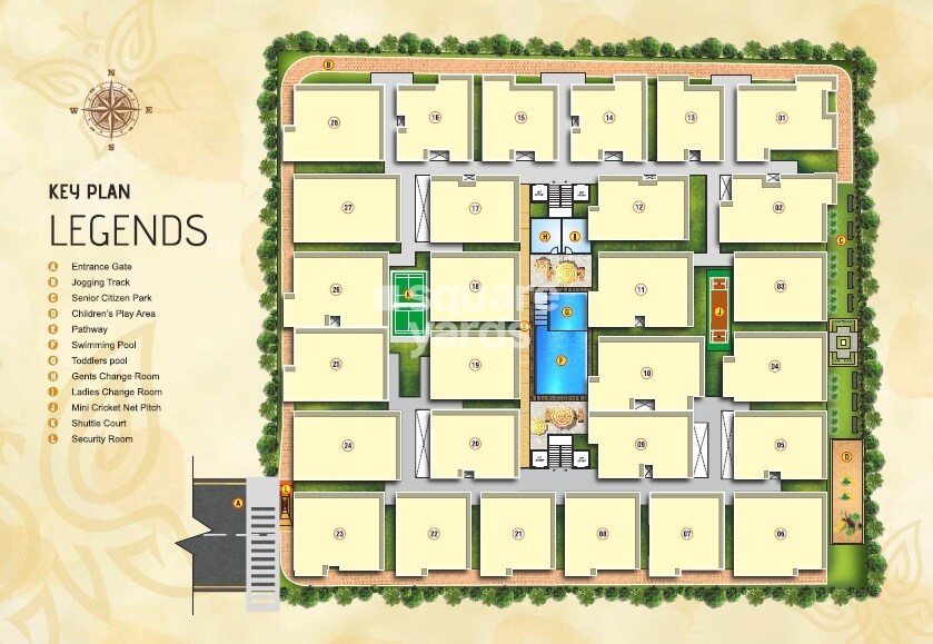SS Paradise Sompura Master Plan Image