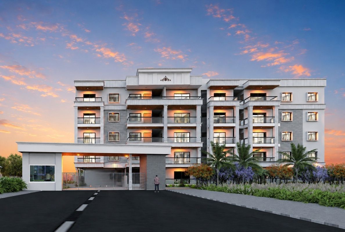 SS Prakruthi Meadows Entrance View