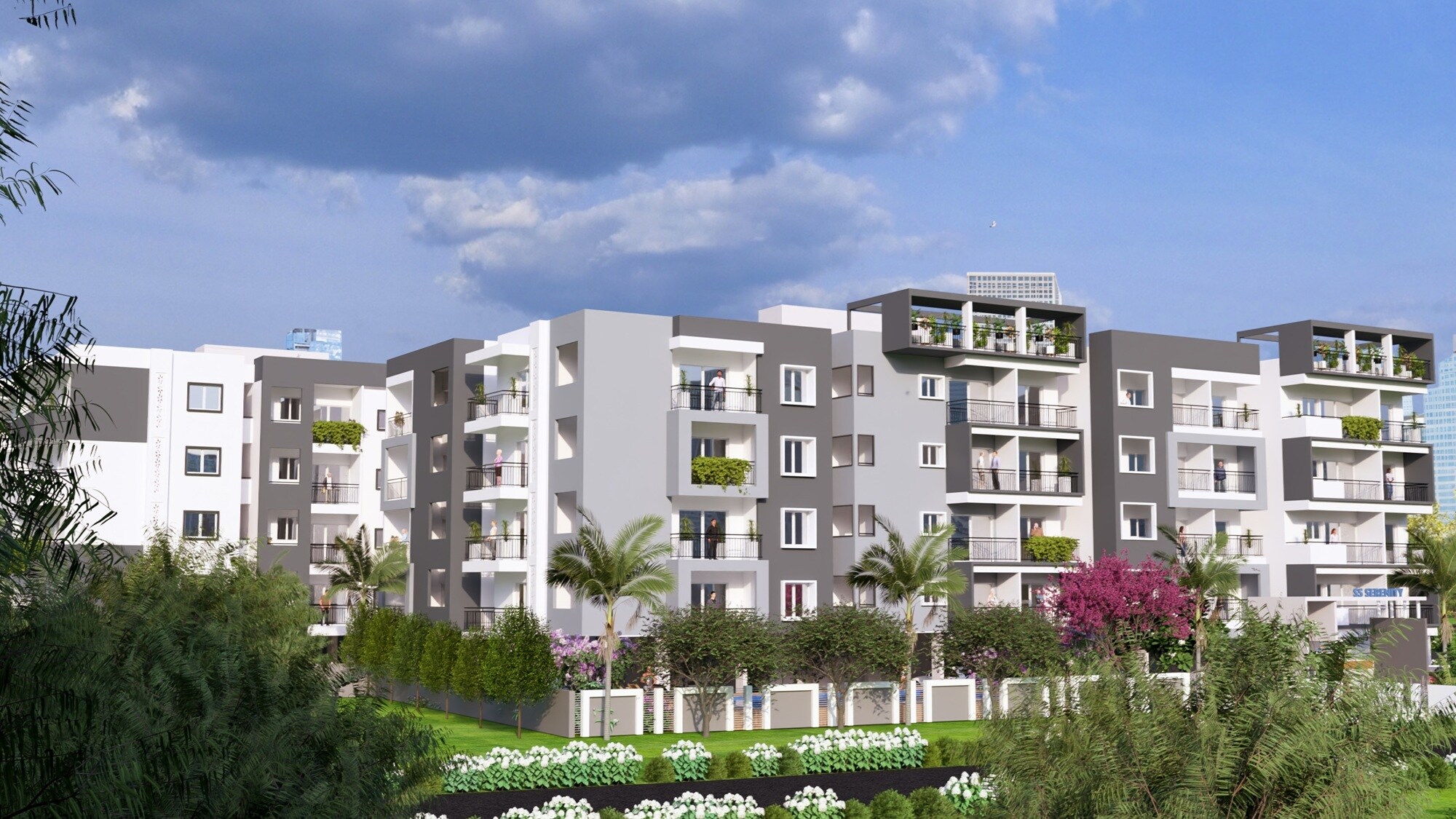 SS Serenity Sarjapur Apartment Exteriors