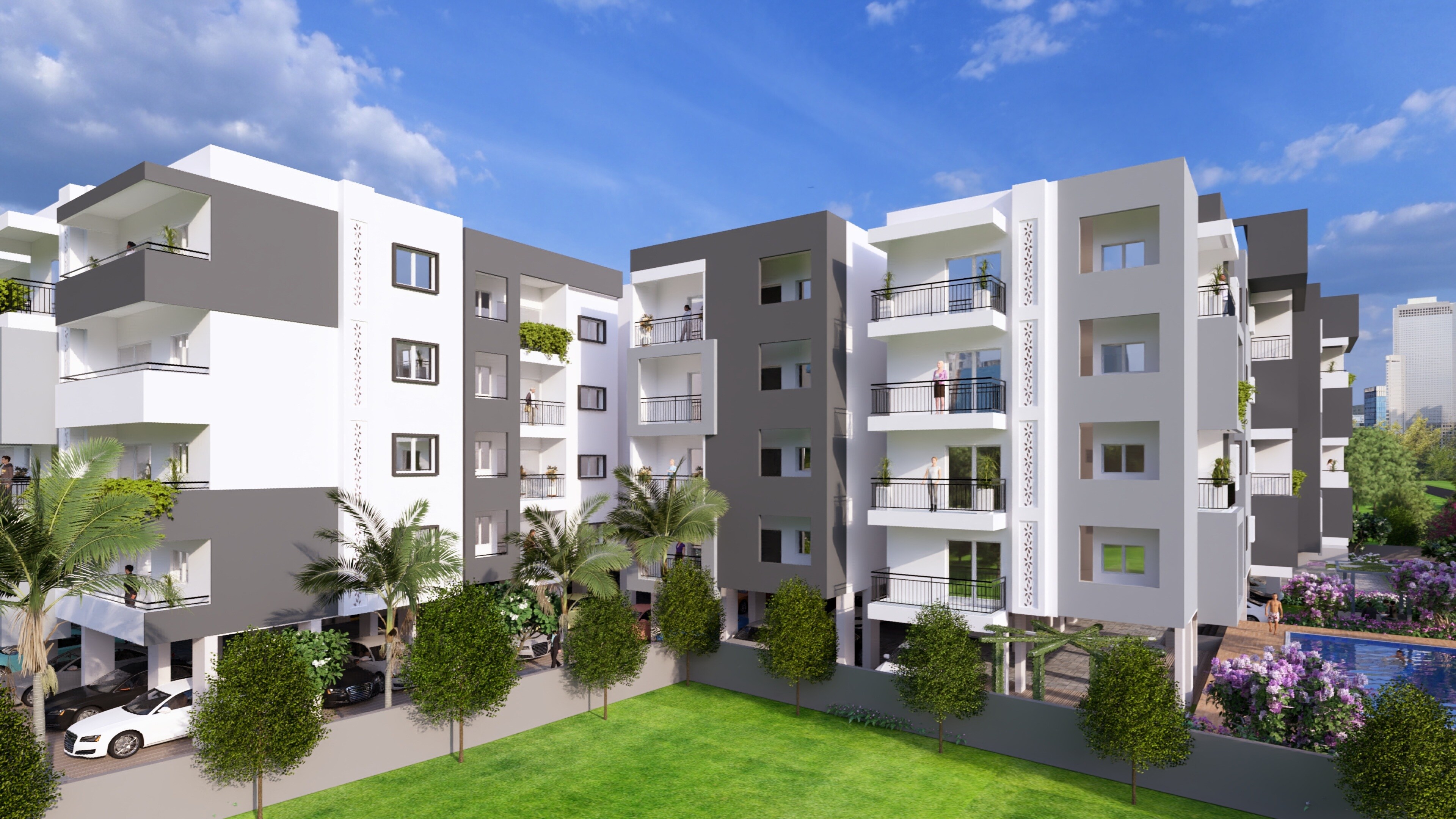SS Serenity Sarjapur Apartment Exteriors 2