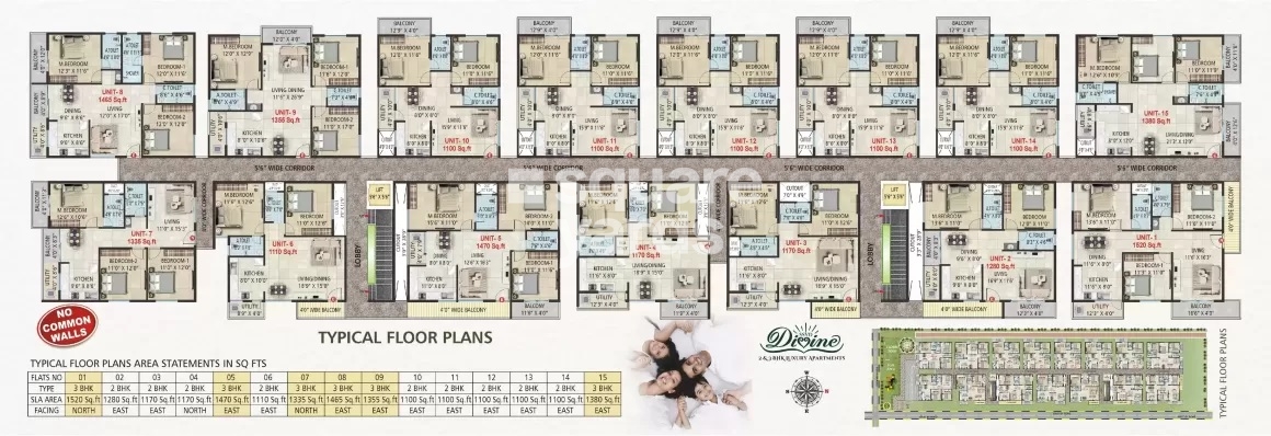 SSVD Divine Floor Plans