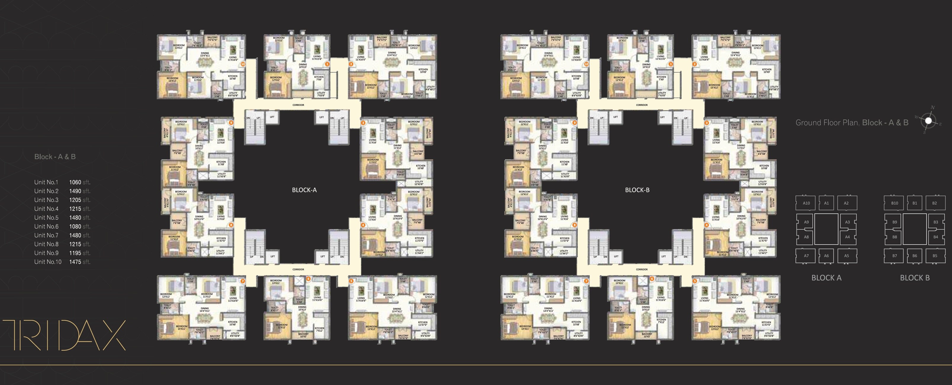 SSVR Tridax Floor Plans