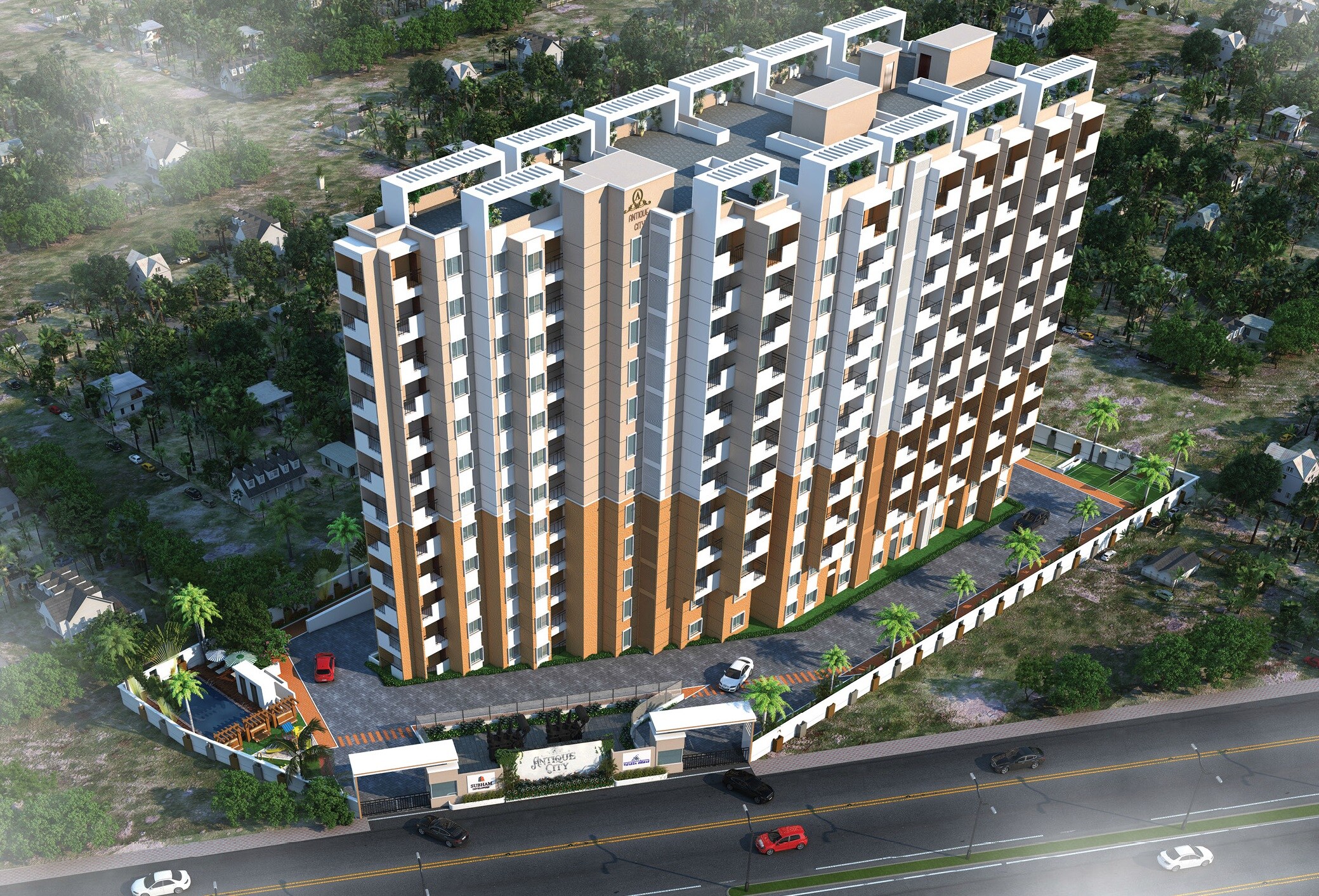 Subhams Antique City Tower View