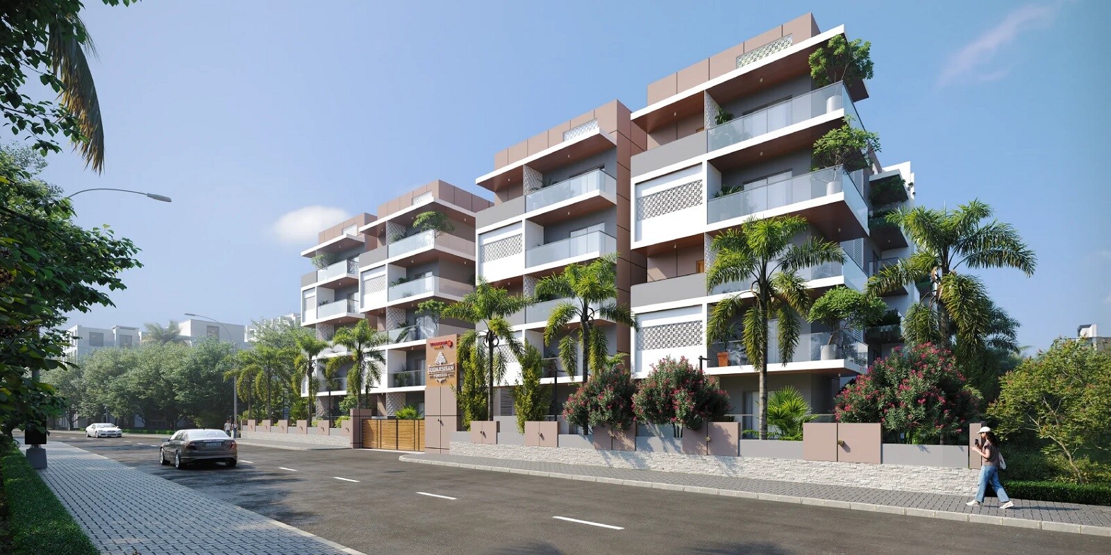 Sudarshan Foresta residential project in Chokkanahalli
