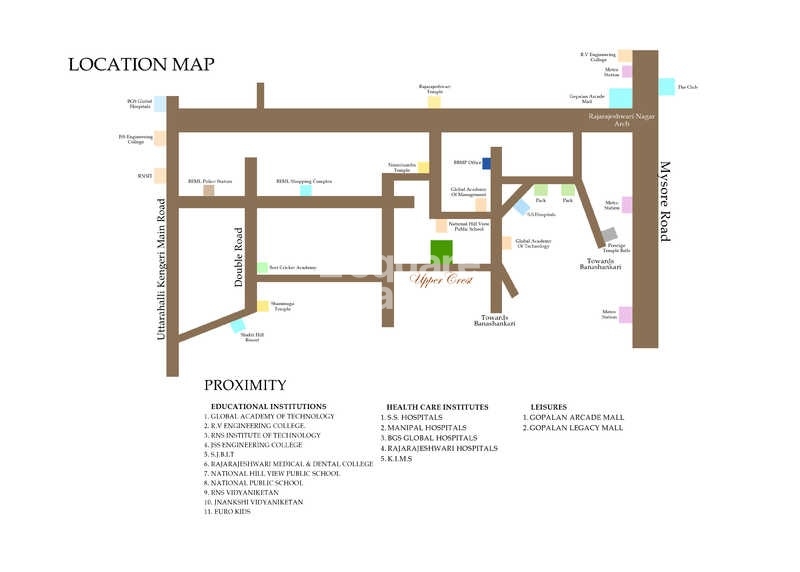 Suguna Upper Crest Location Image