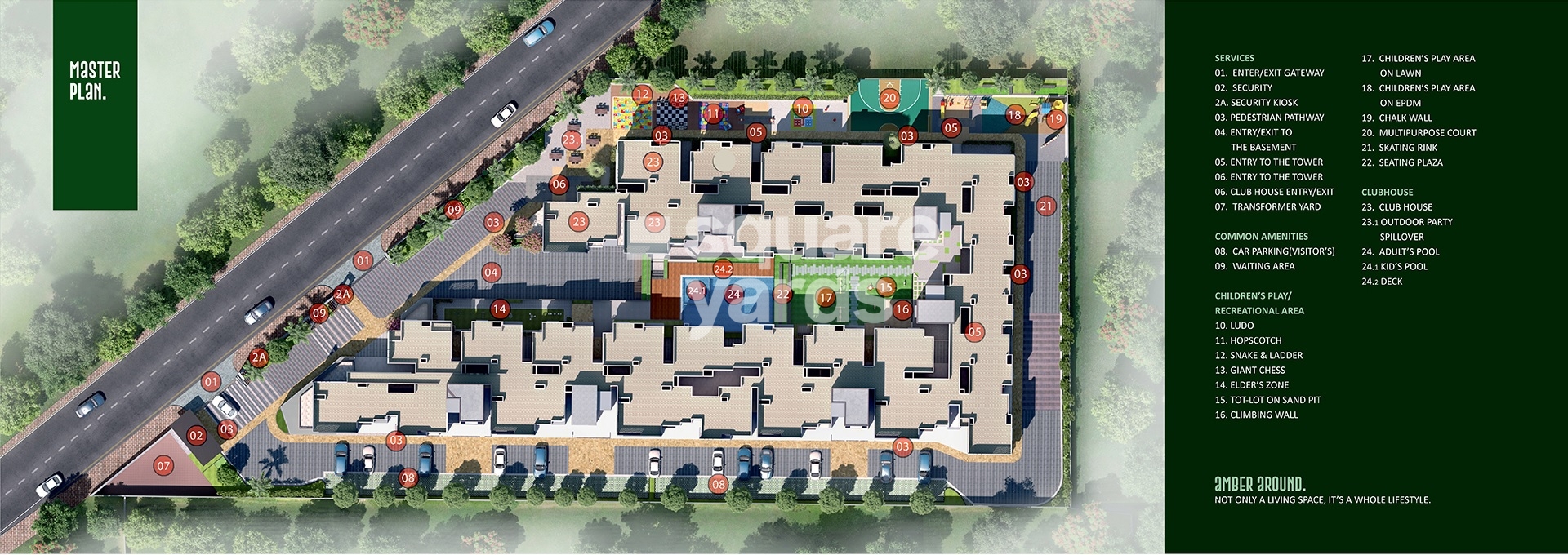 Sumadhura Aspire Amber Master Plan Image