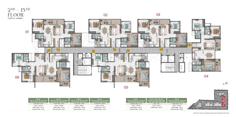 Sumadhura Capitol Residences Floor Plans 3