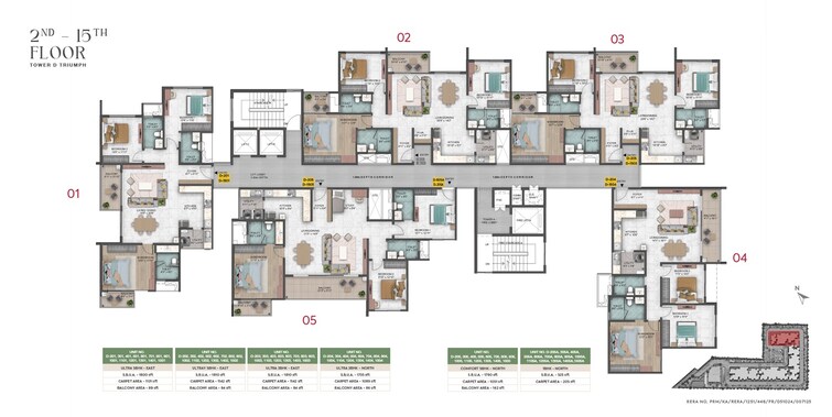 Sumadhura Capitol Residences Floor Plans 4
