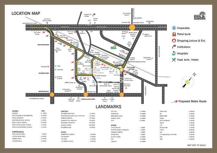 Sumadhura Eden Garden Location Image