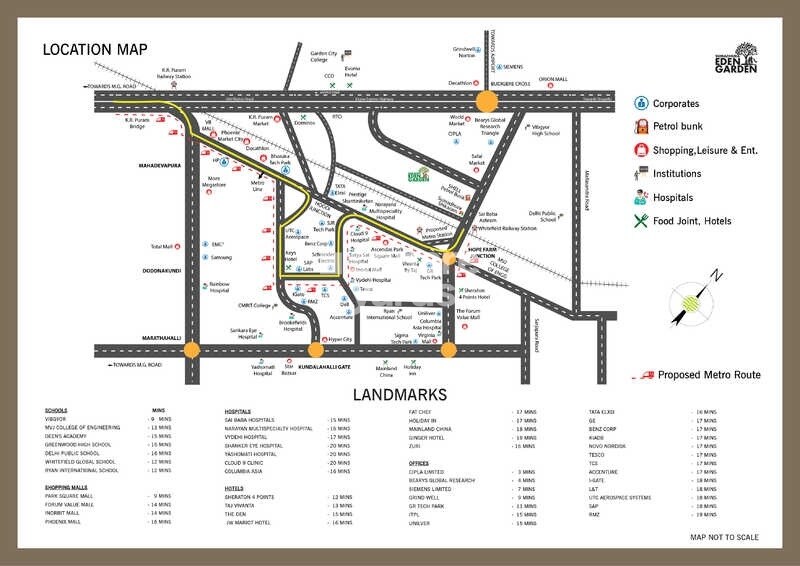 Sumadhura Eden Garden Location Image