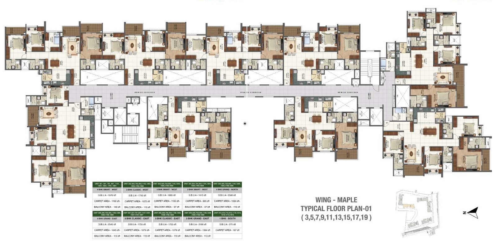 Sumadhura Folium Floor Plans 2