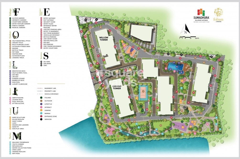 Sumadhura Folium Master Plan Image