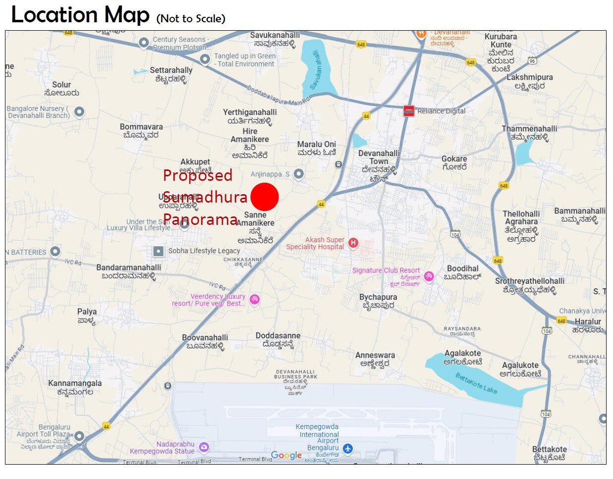 Sumadhura Panorama Location Image
