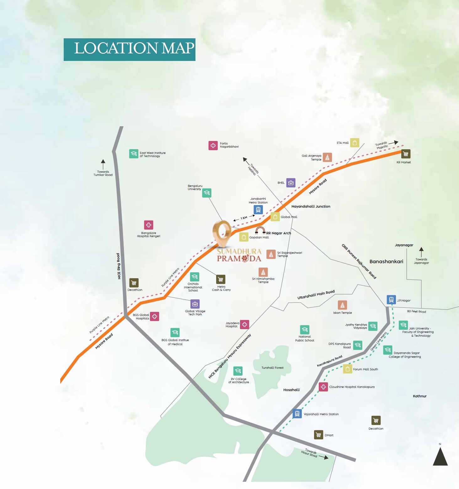 Sumadhura Pramoda Location Image