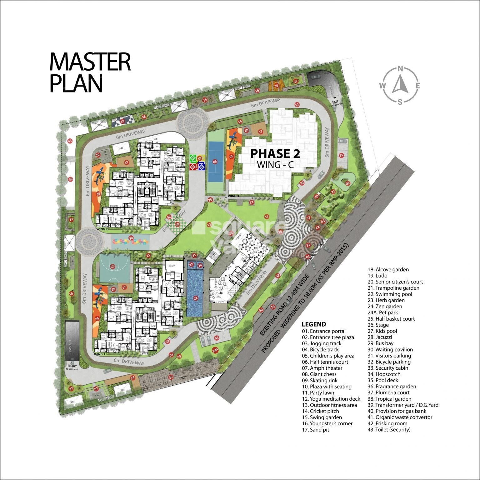 Sumadhura Sarang Master Plan Image