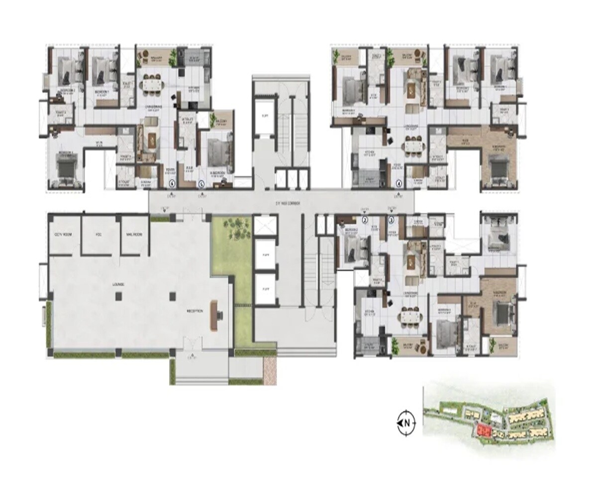 Sumadhura Solace Floor Plans 1