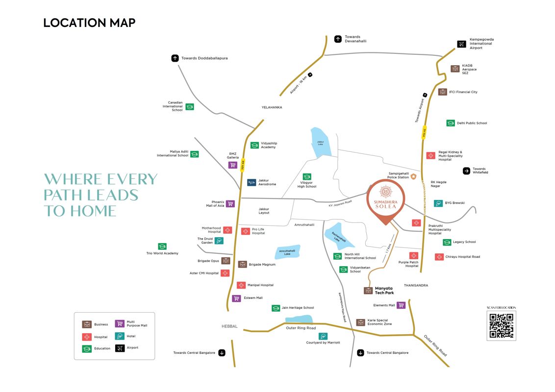 Sumadhura Solea Location Image