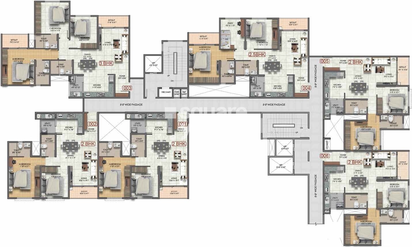 Sumadhura Sushantham Floor Plans