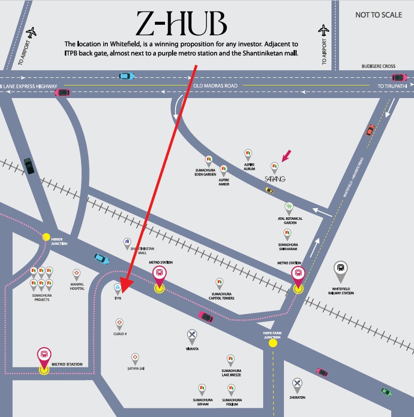 Sumadhura Z Hub Location Image