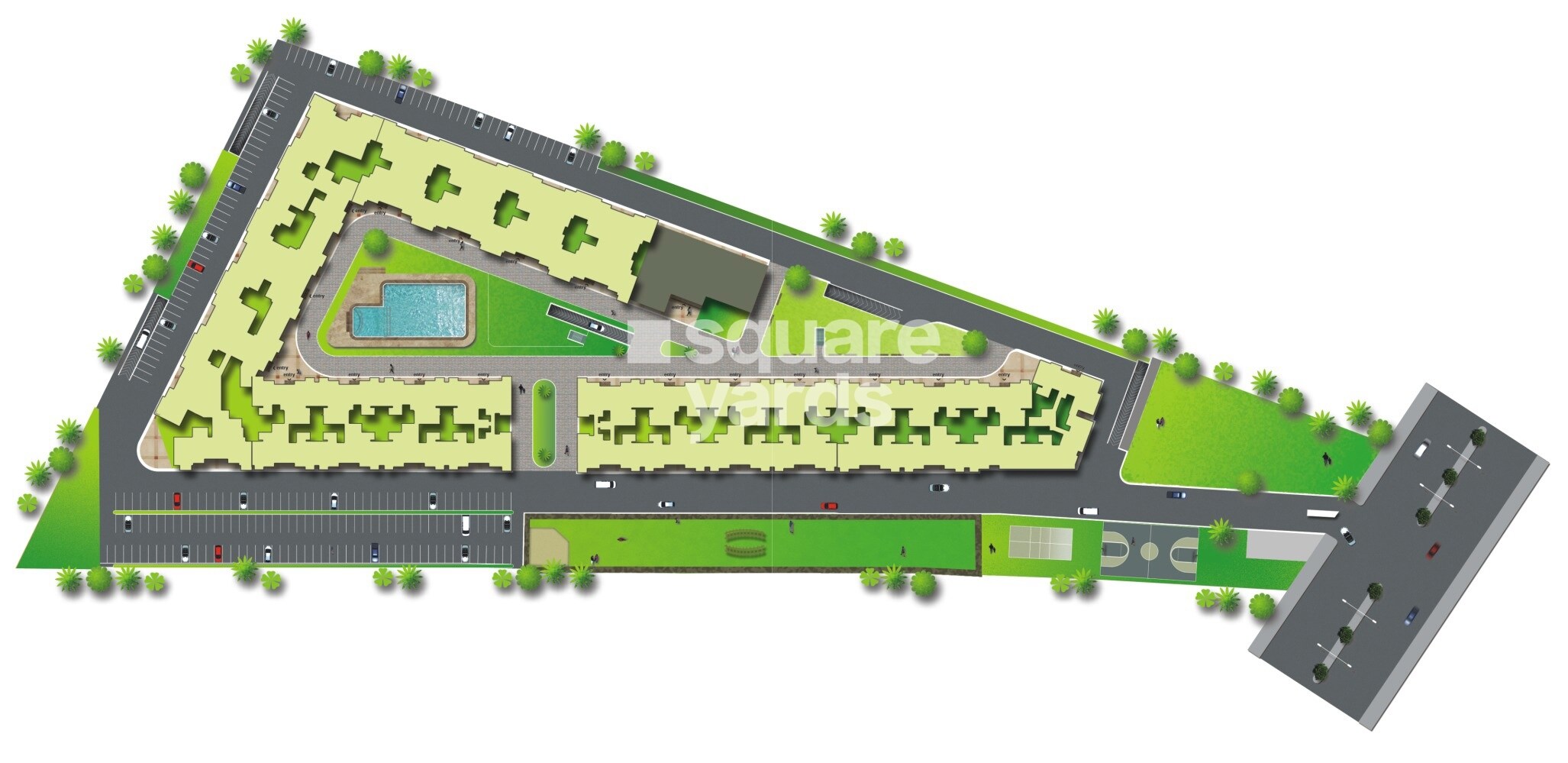Suncity Gloria Apartments Master Plan Image