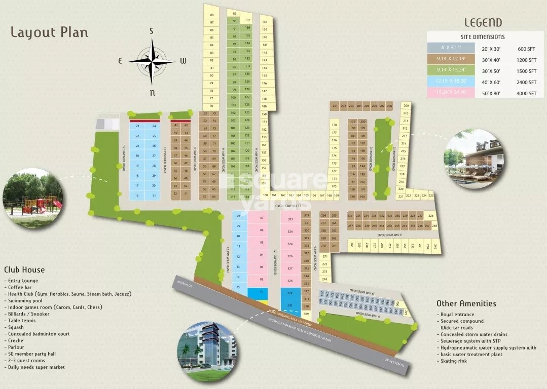 Sunny Green Woods Master Plan Image