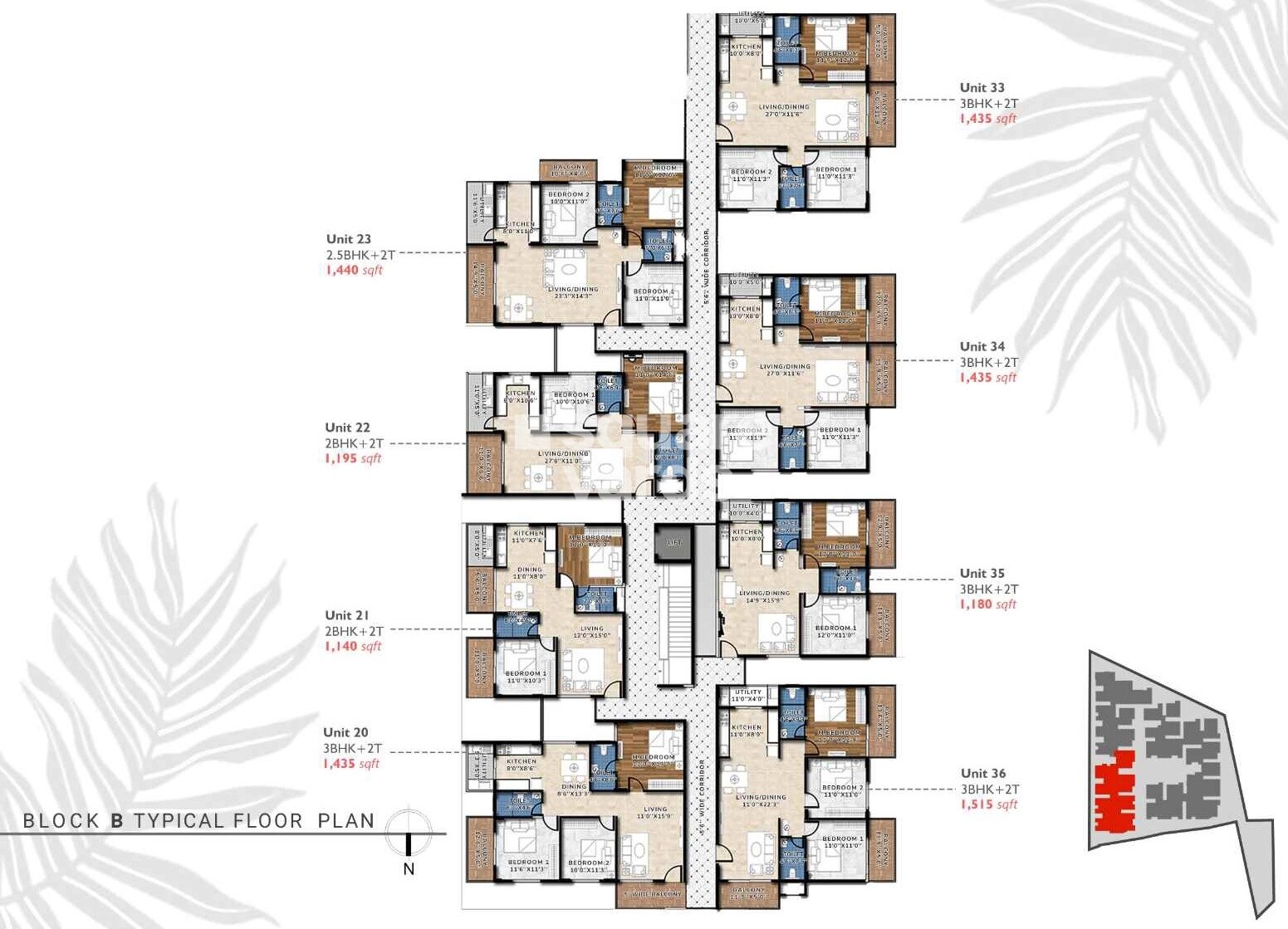Suraksha Springs Floor Plans 9
