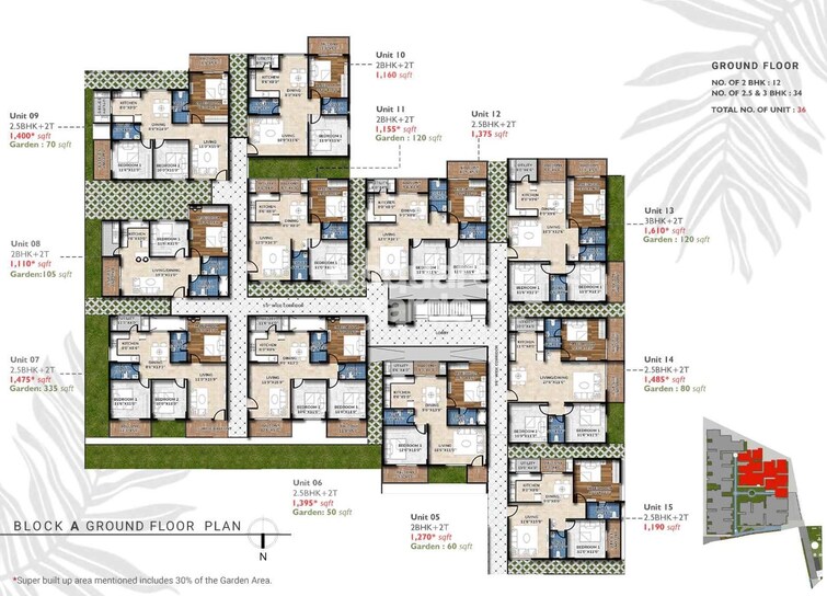 Suraksha Springs Floor Plans 2