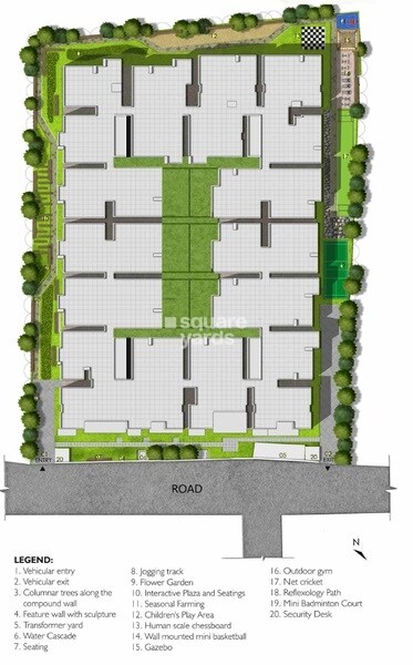 Suraksha Tranquil Gardens Master Plan 1