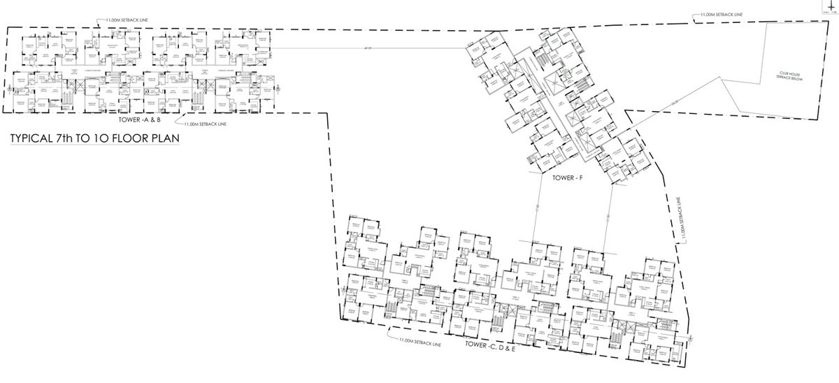 Suraksha Whispering Waves Floor Plans