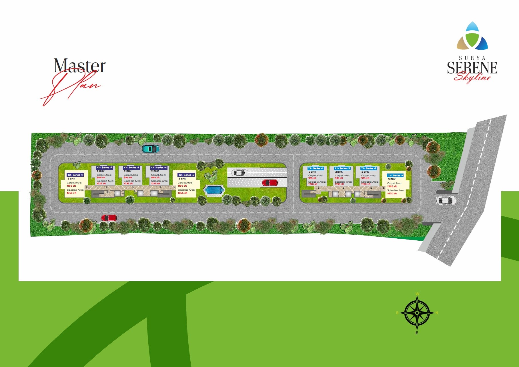 Surya Serene Skyline Master Plan 1