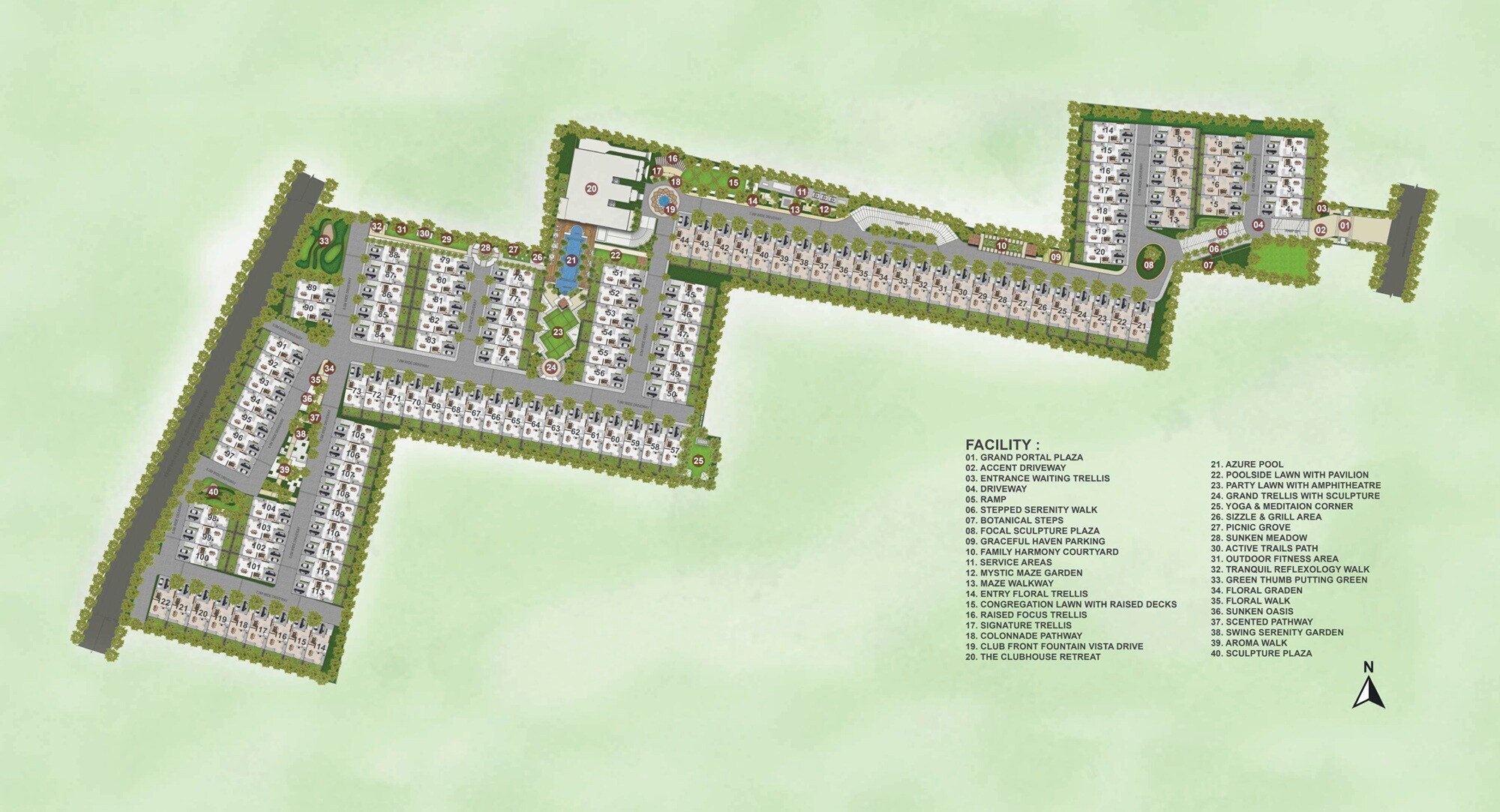 Surya Valencia Master Plan Image 2