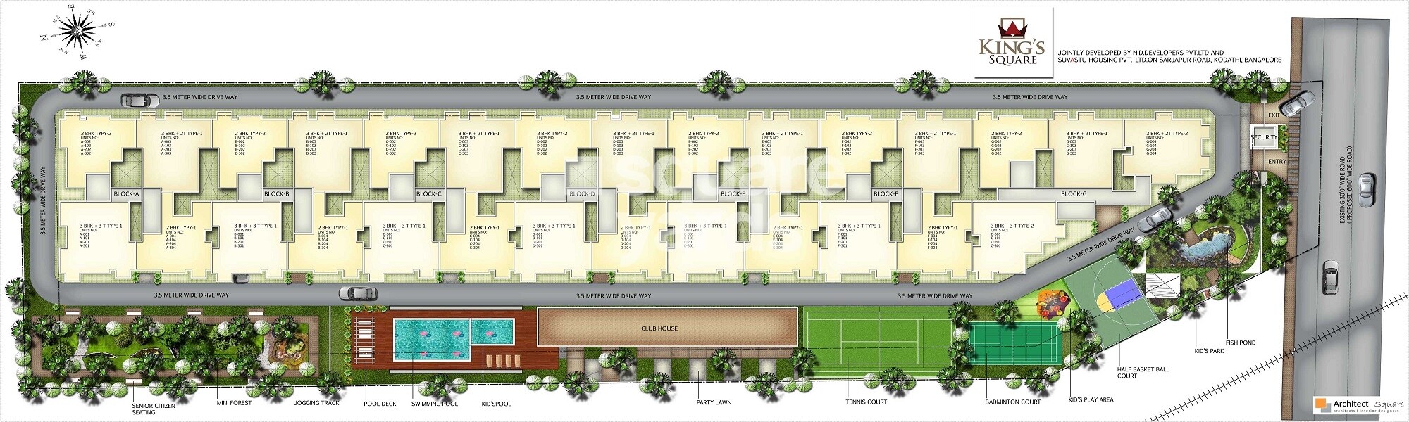Suvastu Kings Square Master Plan 1