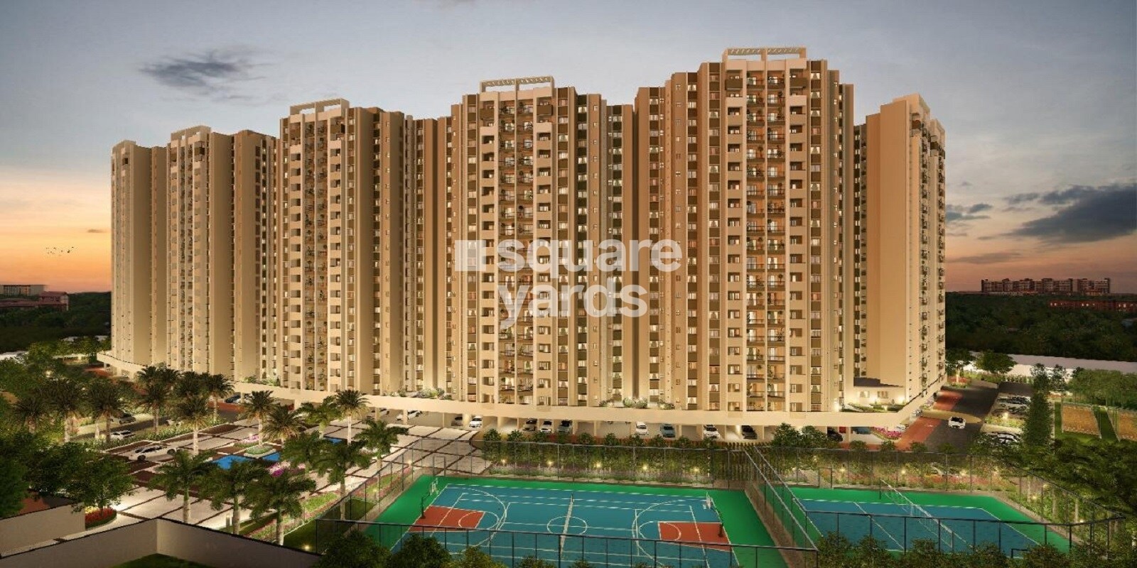 Suvilas Palms residential project in Jalahalli