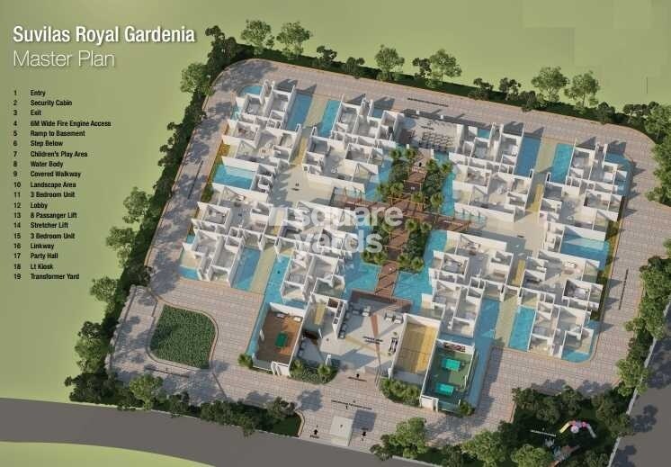 Suvilas Royal Gardenia Master Plan Image