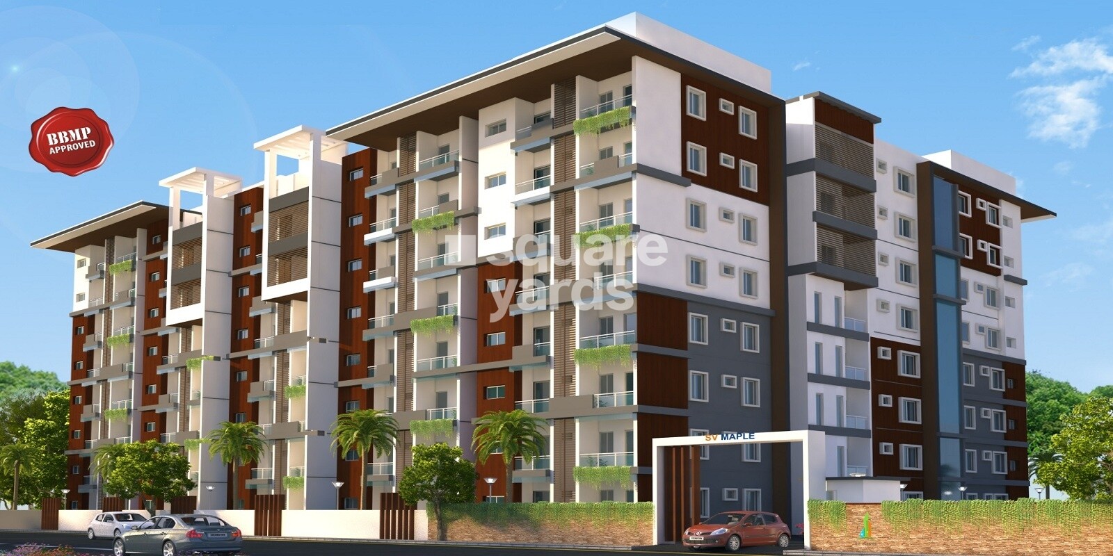 SV Maple residential project in Kanakapura Road