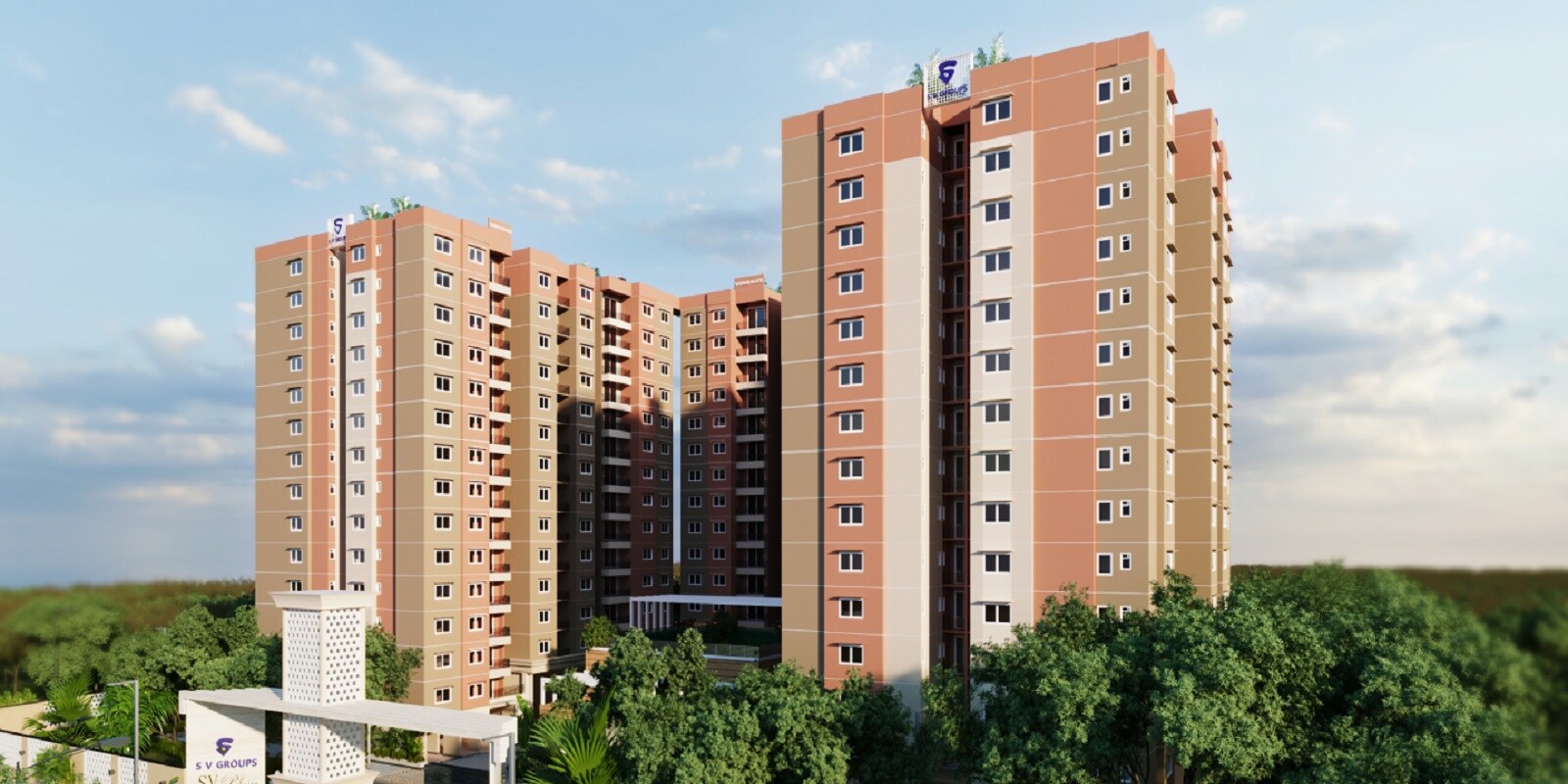 SV Polaris residential project in Panathur
