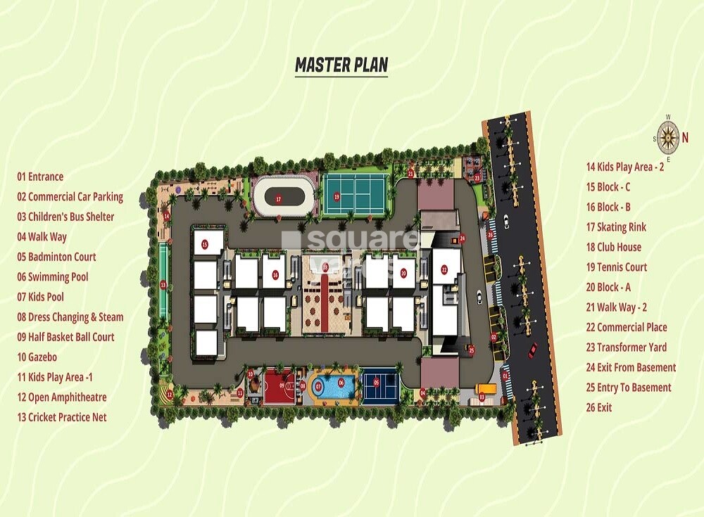 SV Prime Whitefield Master Plan 1