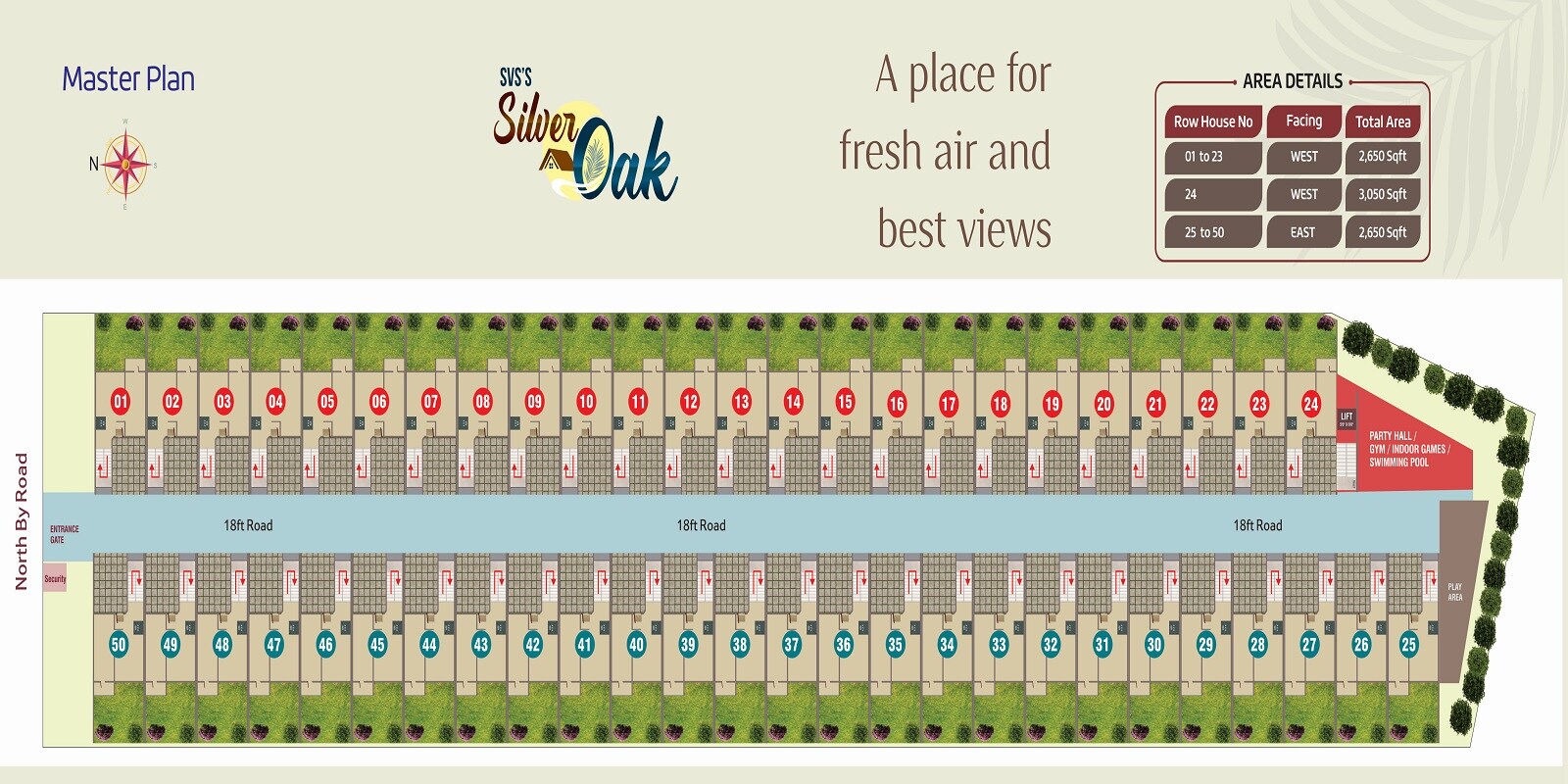 SVS Silver Oaks Master Plan Image