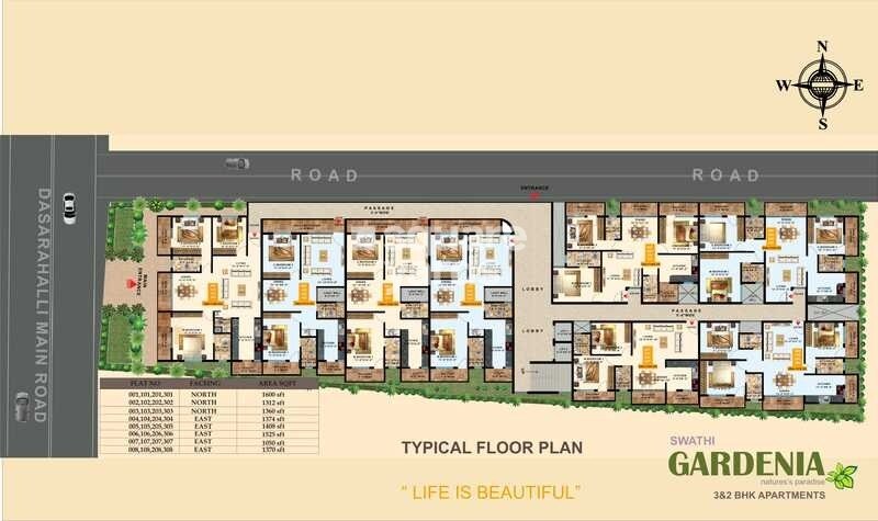 Swathi Gardenia Master Plan Image