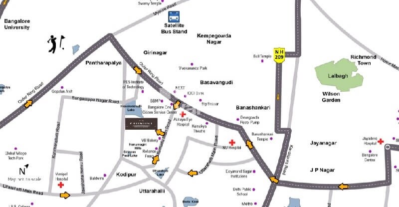 Tata The Promont Location Image