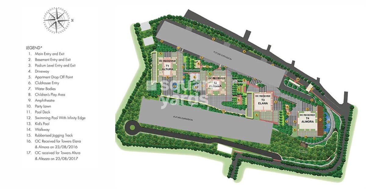 Tata The Promont Master Plan Image