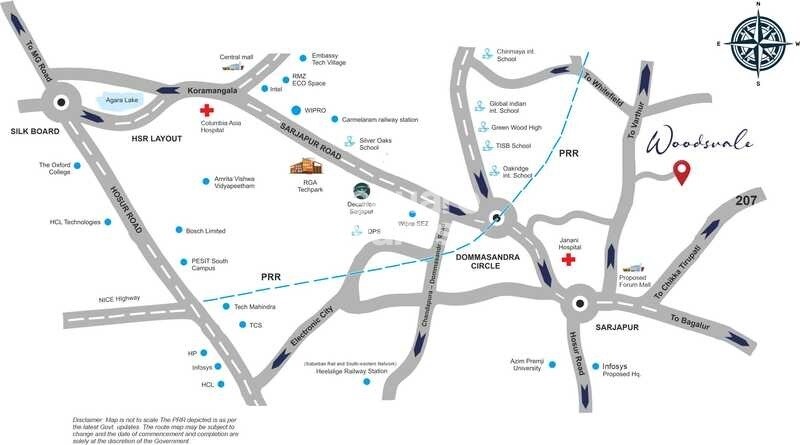 Tattvam Woodsvale Location Image