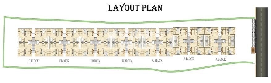TCH Garden Residency  Whitefield Master Plan 1