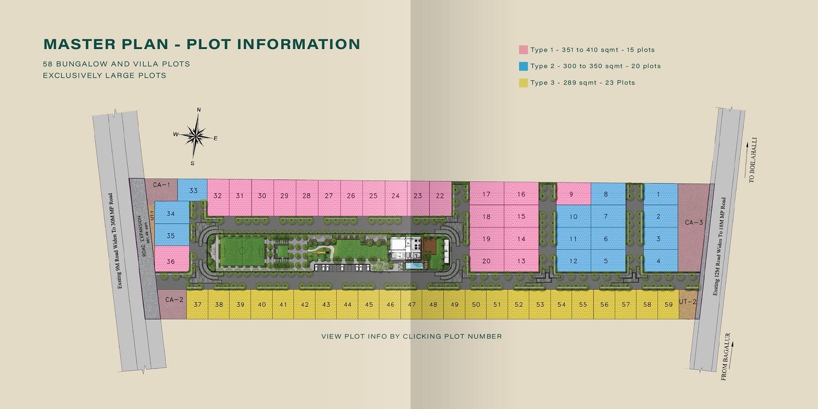 Terra Blue LEAF Villa Enclave Master Plan Image