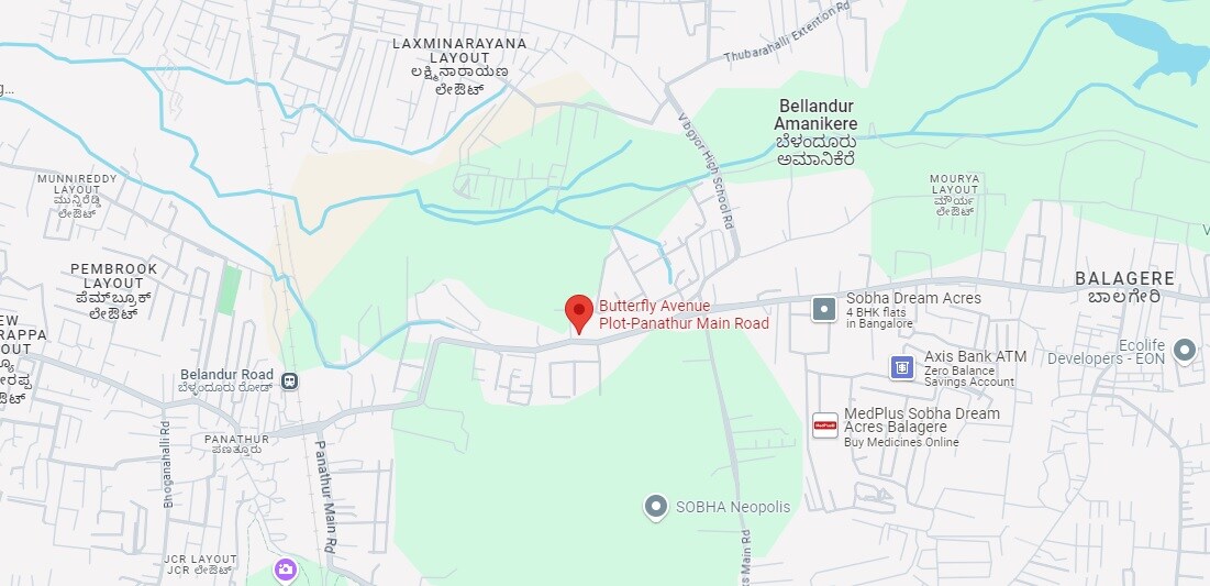 Terra Butterfly Avenue Location Image