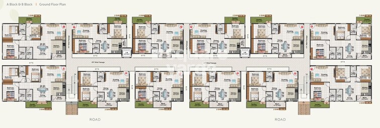 Tetra Grand Green Aspire Thanisandra Floor Plans