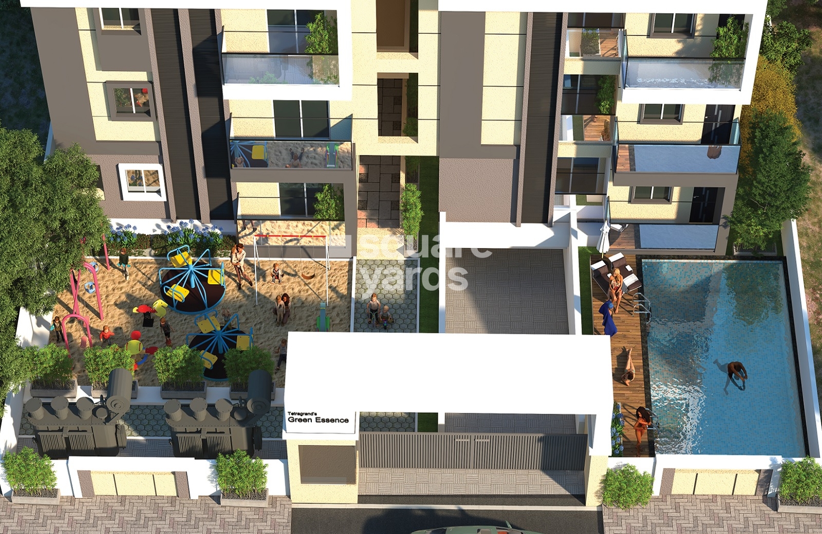 Tetra Grand Green Essence Apartment Exteriors